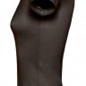 Футболка стретч женская Miami 170 темно-коричневая (шоколад)