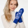 Варежки Snow Fairy, синие (василек)