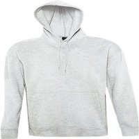 Толстовка с капюшоном Slam 320, светло-серый меланж