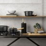 Подставка для ножей Nordic Kitchen, черная