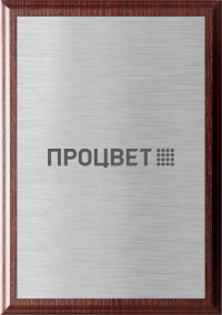 Наградной диплом 23х30 см с гравировкой на металлической накладке