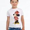 Футболка детская «Минни Маус. Jolly Girl», белая