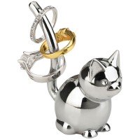 Подставка для колец Zoola Cat, хром