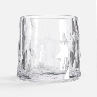 Стакан небьющийся Sate Crystal, вращающийся, прозрачный