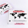 Деревянная карта мира World Map True Puzzle Small, черная