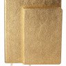 Блокнот Ingot Mini, золотистый