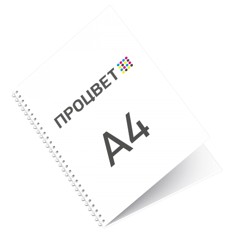 Презентация распечатанная на пружинке
