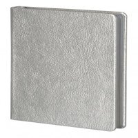 Блокнот Ingot Mini, серебристый