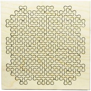 Фрактальный пазл Puzzliki Ring Medium, 27 деталей