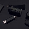 Флешка 2 в 1 с кодовым замком lokenToken 16 Гб, черная