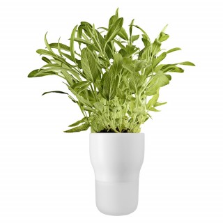 Горшок для растений Flowerpot, средний, белый