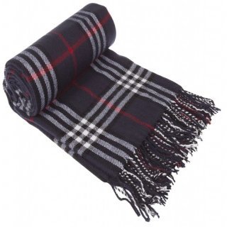 Плед клетчатый акриловый «Старая Америка», большой