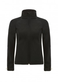 Куртка женская Hooded Softshell черная