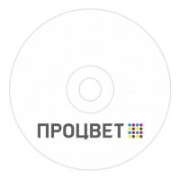 CD стандартный 120 мм с записью и покраской диска