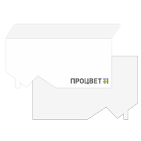 Шелфтокер фигурной формы (в развороте 200х70 мм)