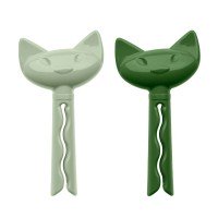 Набор зажимов для пакета Miaou, зеленый