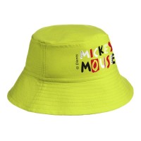 Панама детская «Микки Маус», зеленое яблоко
