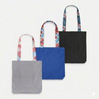 Шопер-конструктор Bolsa с узкими ручками с полноцветной печатью