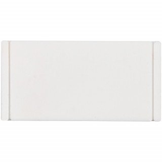 Лейбл из ПВХ Dzeta, XS, белый