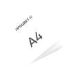 Меню на скрепке А4 (8 страниц+ обложка, в развороте А3)