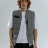 Жилет Hard Work, серый