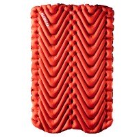Надувной коврик Insulated Double V, оранжевый
