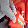 Надувной коврик Insulated Double V, оранжевый