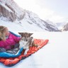 Надувной коврик Insulated Double V, оранжевый
