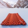 Надувной коврик Insulated Double V, оранжевый