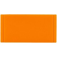 Лейбл из ПВХ Dzeta, S, оранжевый неон