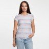 Футболка женская Rayet Lady двусторонняя, оранжевая с фиолетовым