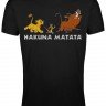 Футболка Hakuna Matata, черная