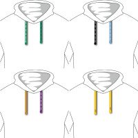 Вязаный шнурок в капюшон на заказ Tape