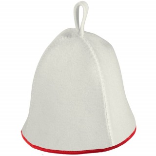 Банная шапка Heat Off Colour, с красной окантовкой