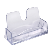 Подставка под визитки прозрачная