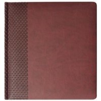 Ежедневник Brand ver.1, недатированный, бордовый