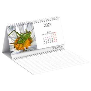 Перекидной календарь-домик с планингом (198х110 мм)