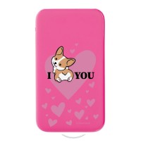 Внешний аккумулятор Little Corgi 5000 мAч, розовый