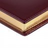 Ежедневник Luxe, недатированный, бордовый