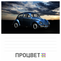 Магнит с блоком для записи 90х90 мм 24 листа