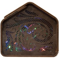 Светильник-шкатулка Lighthouse, малый, с гирляндой