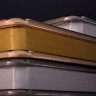 Ежедневник Bridge, недатированный, золотистый