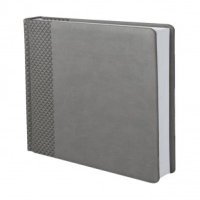 Ежедневник Brand, недатированный, серый