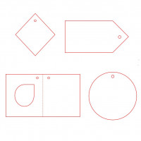 Заготовка из бумаги Paper, M