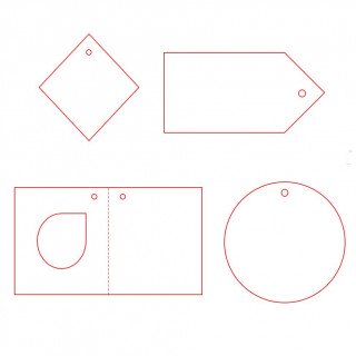 Заготовка из бумаги Paper, M