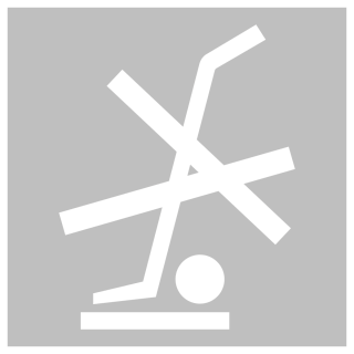 Трафарет «Здесь поднимать тележкой запрещается»