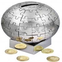 Копилка-пазл «Глобус»