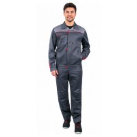 Костюм рабочий «Фаворит», серый