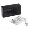 Bнешний аккумулятор Bar, 2200 mAh, ver.2, белый