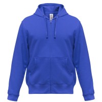 Толстовка мужская Hooded Full Zip ярко-синяя